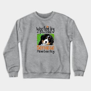 Bernese Mountain Dog Face Crewneck Sweatshirt